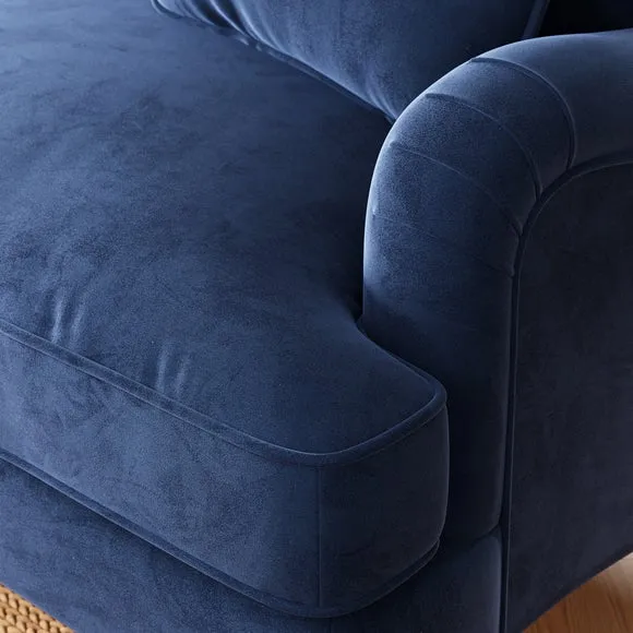 Beatrice II Matte Velvet 3 Seater Sofa Bed 4