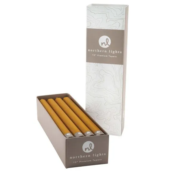 Northern Lights Set of 12 Taper Candles