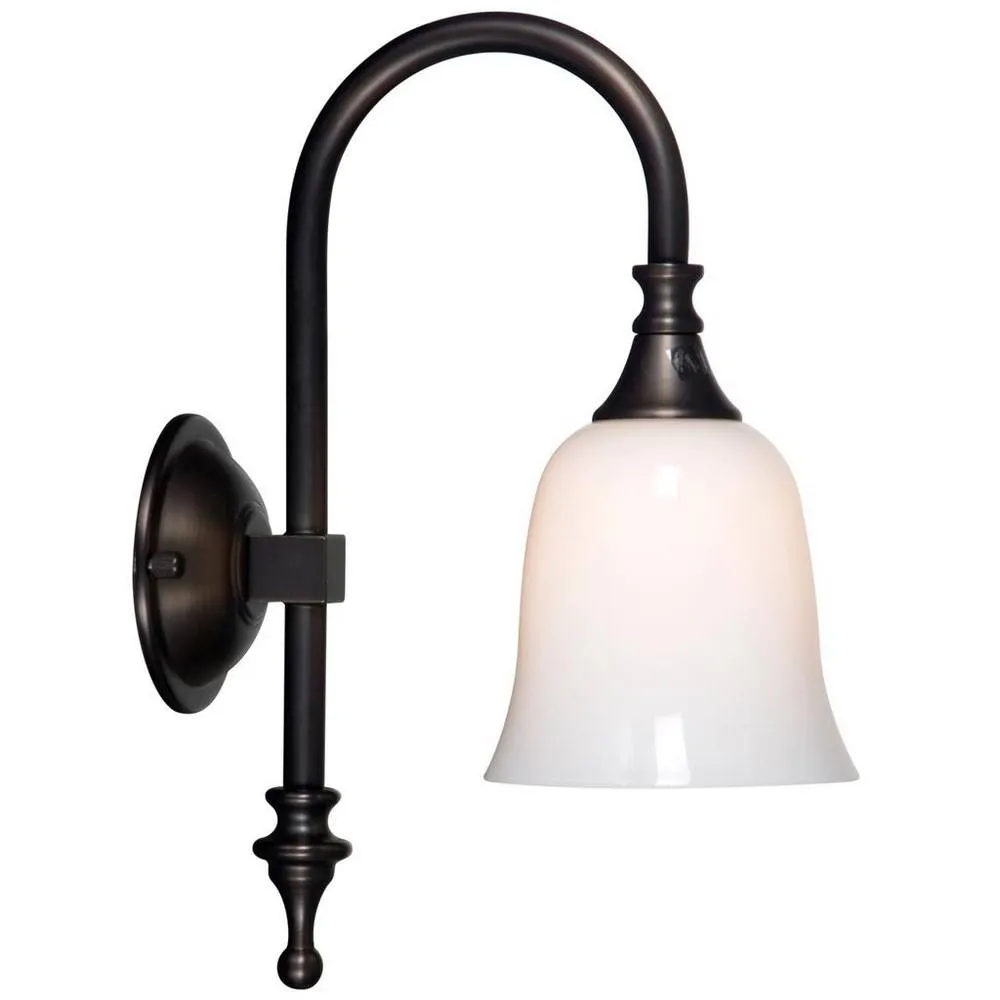 Netlighting Classic Bathroom Wall Light Bronze IP44