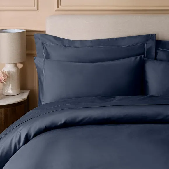 Dorma 800 Thread Count 100% Cotton Sateen Oxford Pillowcase 1