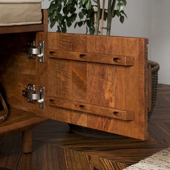 Khari Storage Bench, Mango Wood 3