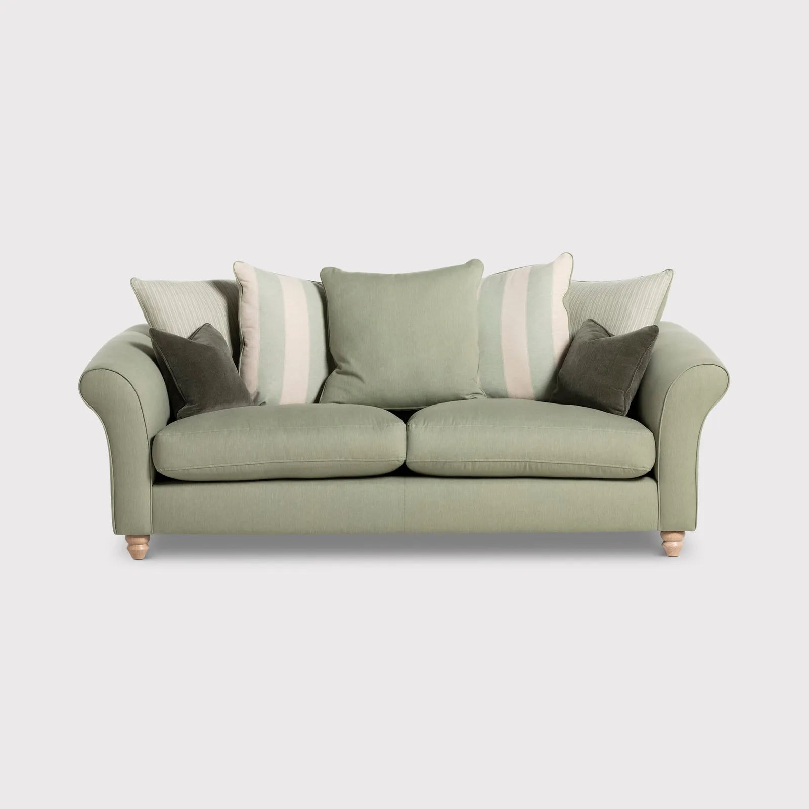 Clarendon 3 Seater Sofa, Green | Barker & Stonehouse