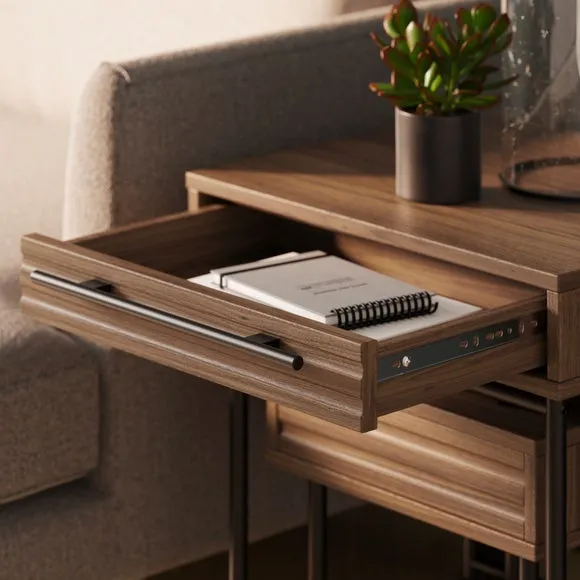 Bryant Nest of Side Tables with Drawers 4