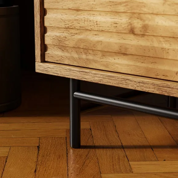 Bryant 7 Drawer Chest, Mango Wood Effect 5