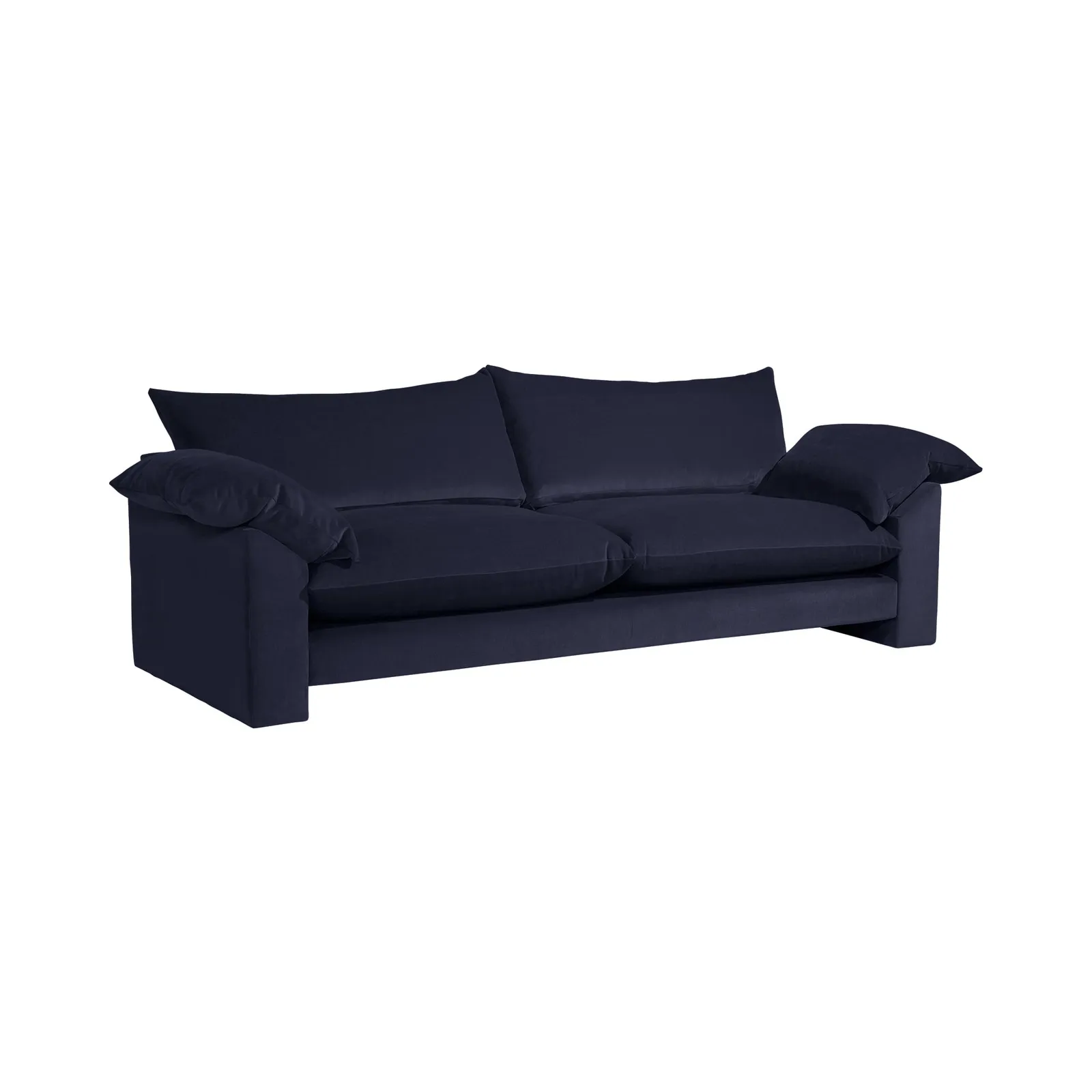 Hoxton Extra Large Sofa, Navy Fabric | Barker & Stonehouse 4