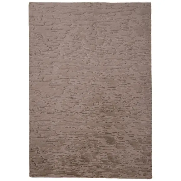 Adina Faux Fur Abstract Luxe Rug 5