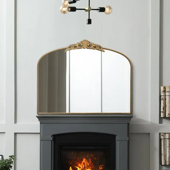 Crown Arched Full Length Wall Mirror