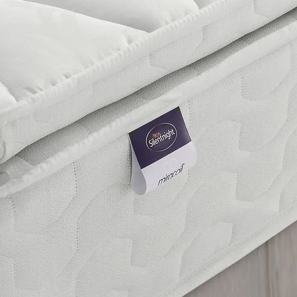 Silentnight Medium Firm Miracoil Pillowtop Hybrid Mattress 6