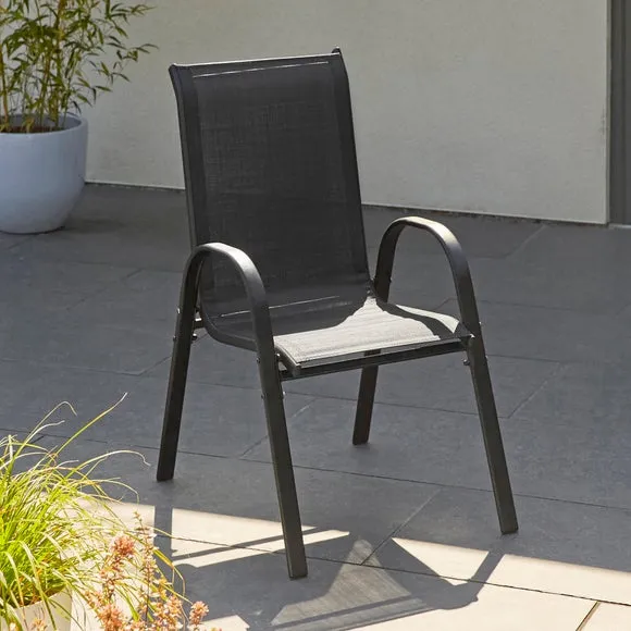 6 Piece Metal Garden Dining Set 5