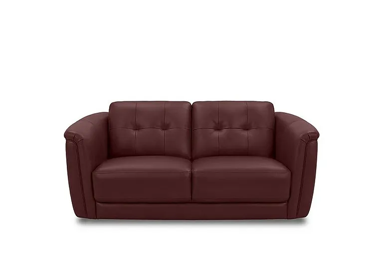 Monarch 2 Seater Leather Sofa - Montana Ruby