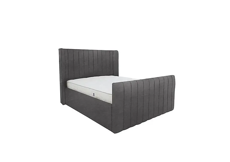 Eira High Foot End Bed Frame - Super King - Savannah Coal