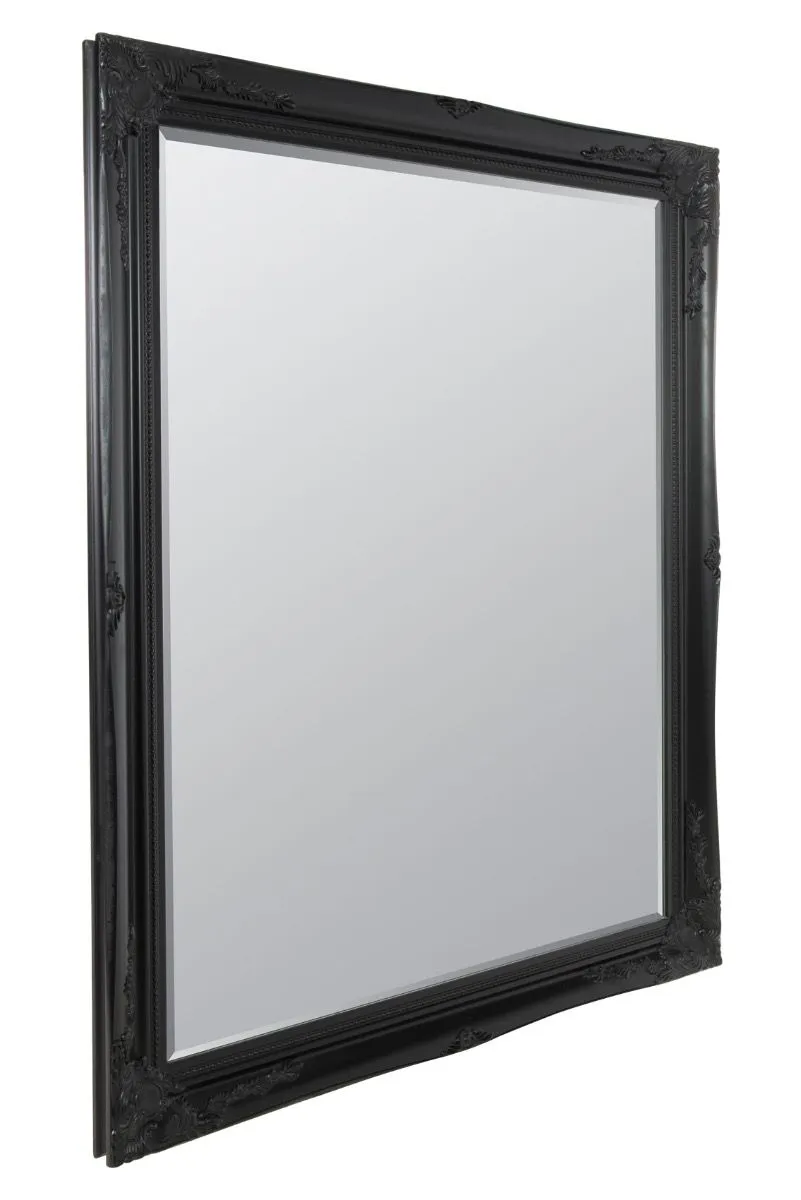 MirrorOutlet Buxton Black Large Leaner Mirror 140 x 109 CM 4