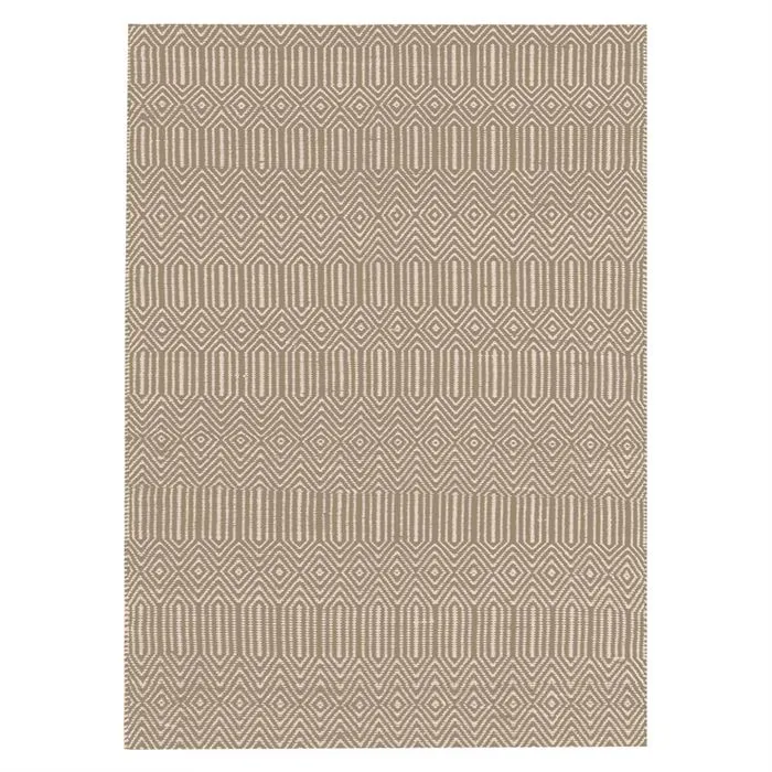 Sloan Cotton and Wool Rug, Taupe