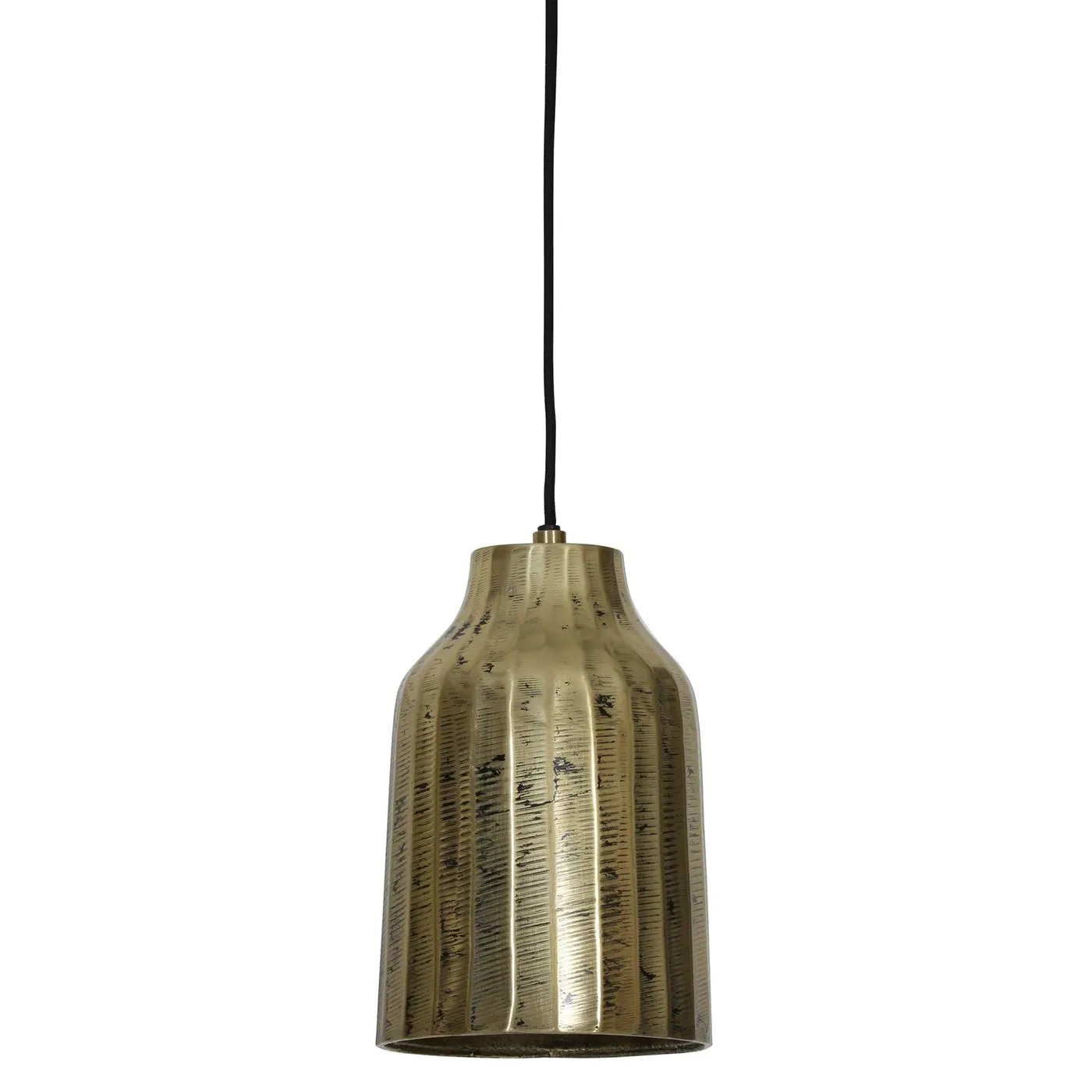 Medium Antique Gold Hanging Lamp
