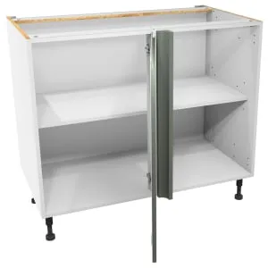 Wickes Madison Reed Green Corner Base Unit - 1000mm 2