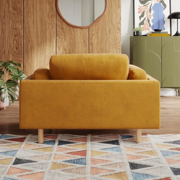 Newton Luxe Chenille Snuggle Chair 3