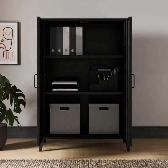 Helga Metal Tall Sideboard 2