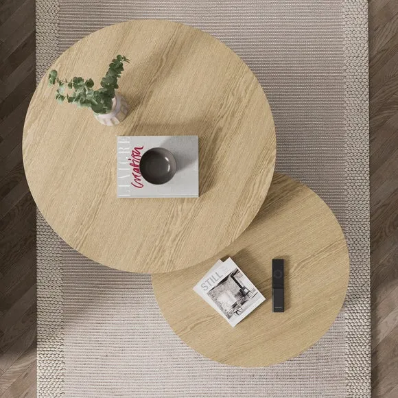 Olney Round Nest of Coffee Tables 3