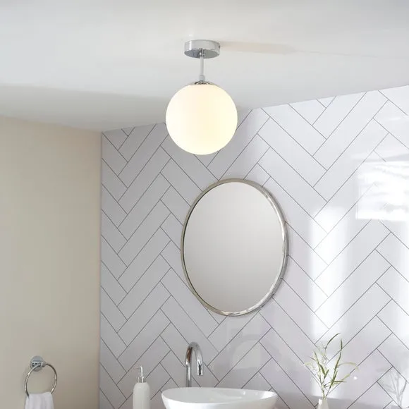 Sfera Bathroom Flush Ceiling Light 6