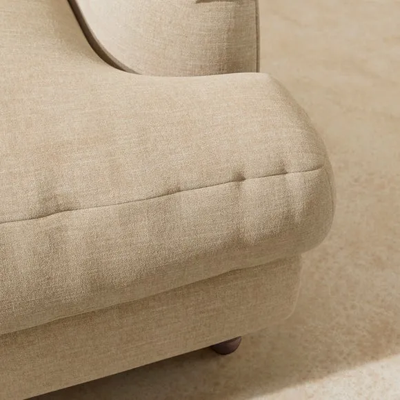 Arthur Linen Chenille 2 Seater Sofa 2