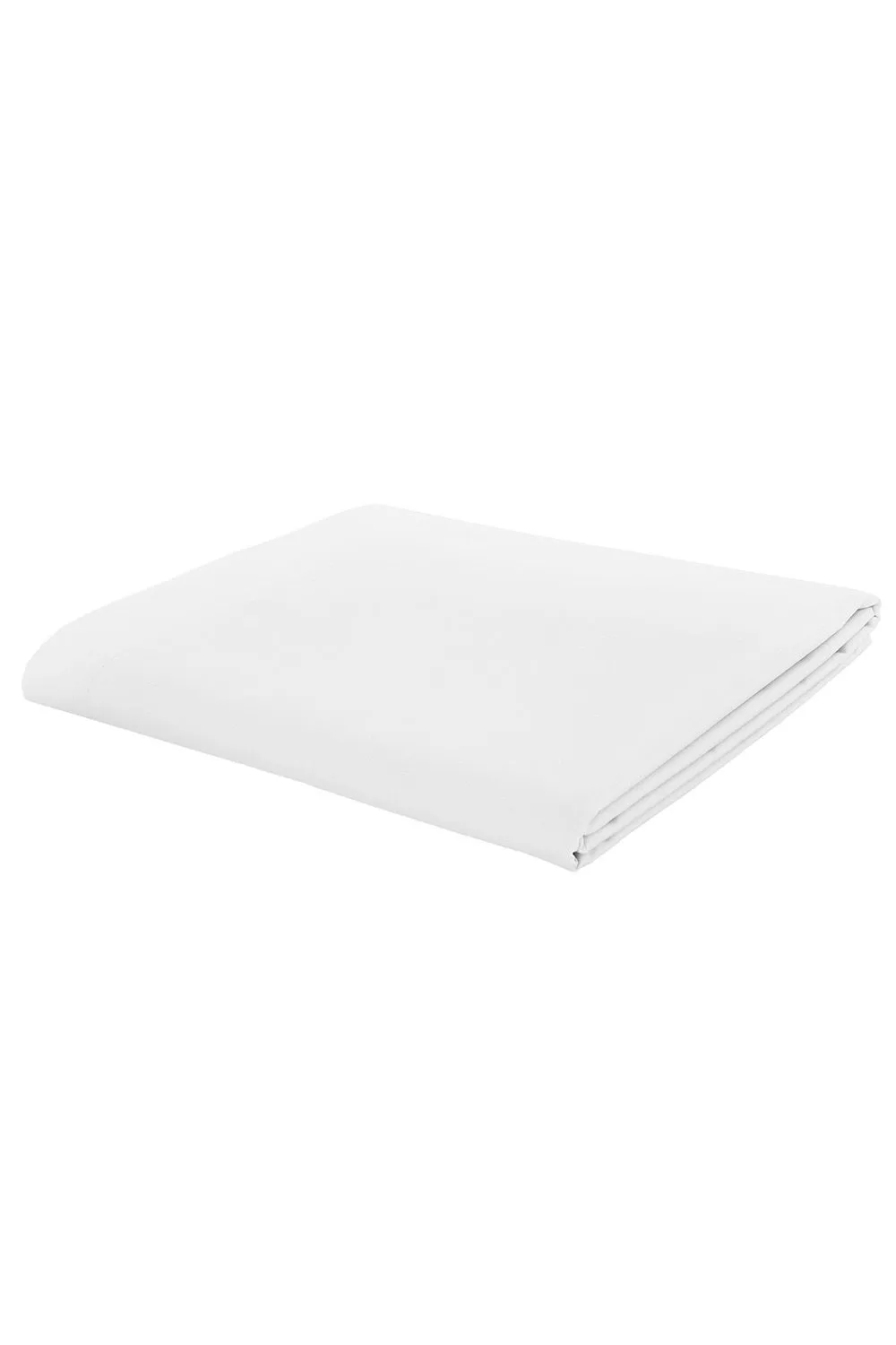 Catherine Lansfield 'Easy Iron Percale' Flat Sheets in White