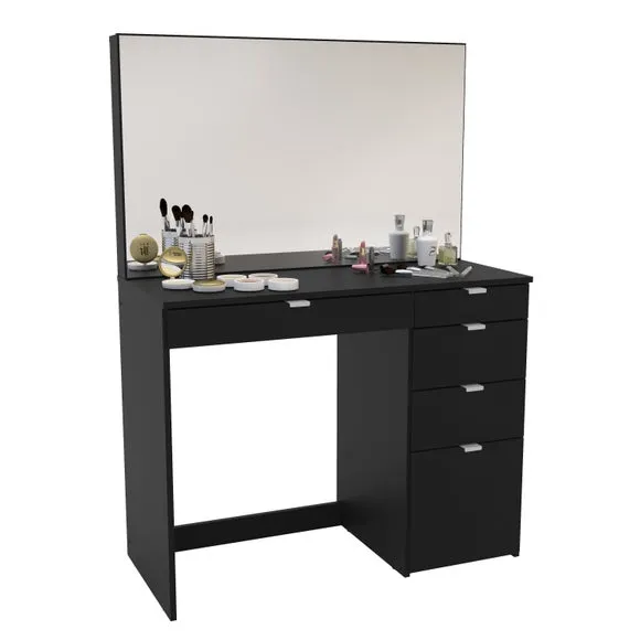 Demi 5 Drawer Dressing Table with Mirror 4