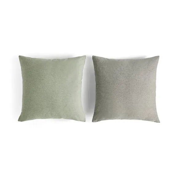 Set of 2 Square Cushion Covers 2