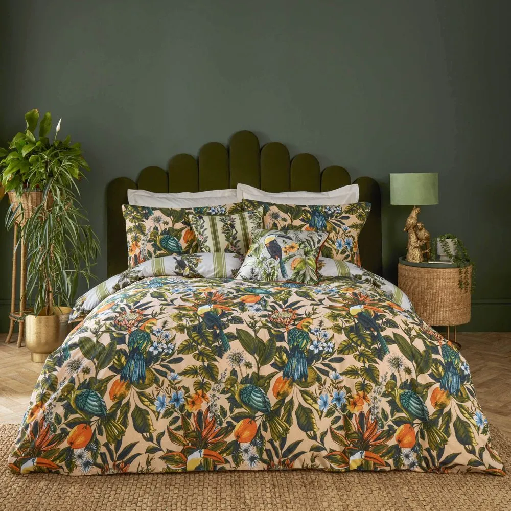 Furn Leilani Printed Floral Duvet Cover Set