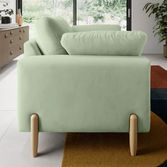 Apollo Vintage Velvet Snuggle Sofa 2
