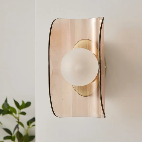 Curved Glass Wall Light 3