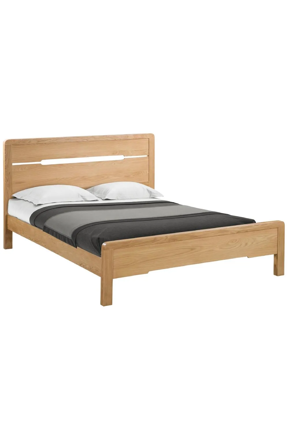 Julian Bowen Curve Bed in Natural 3