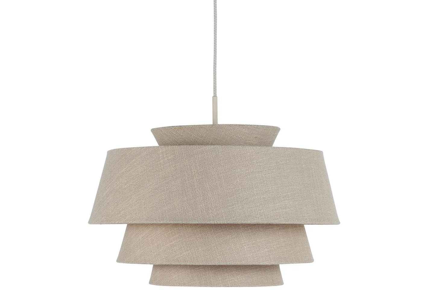 Heal's Tessuto 3 Tiered Pendant Light