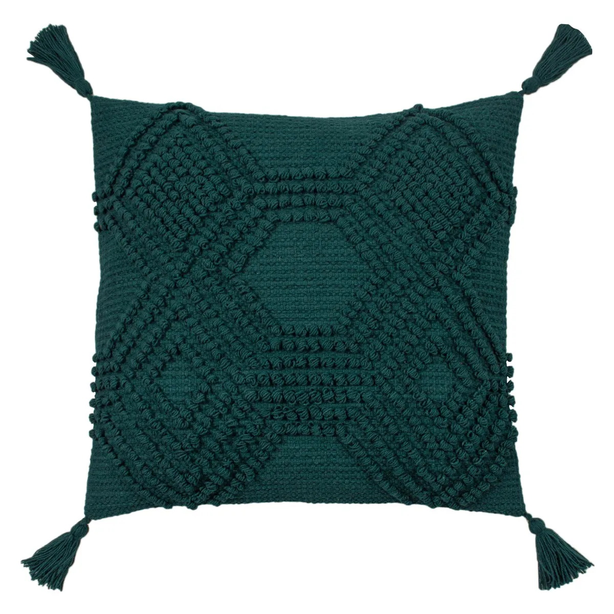 Knotted Teal Cushion