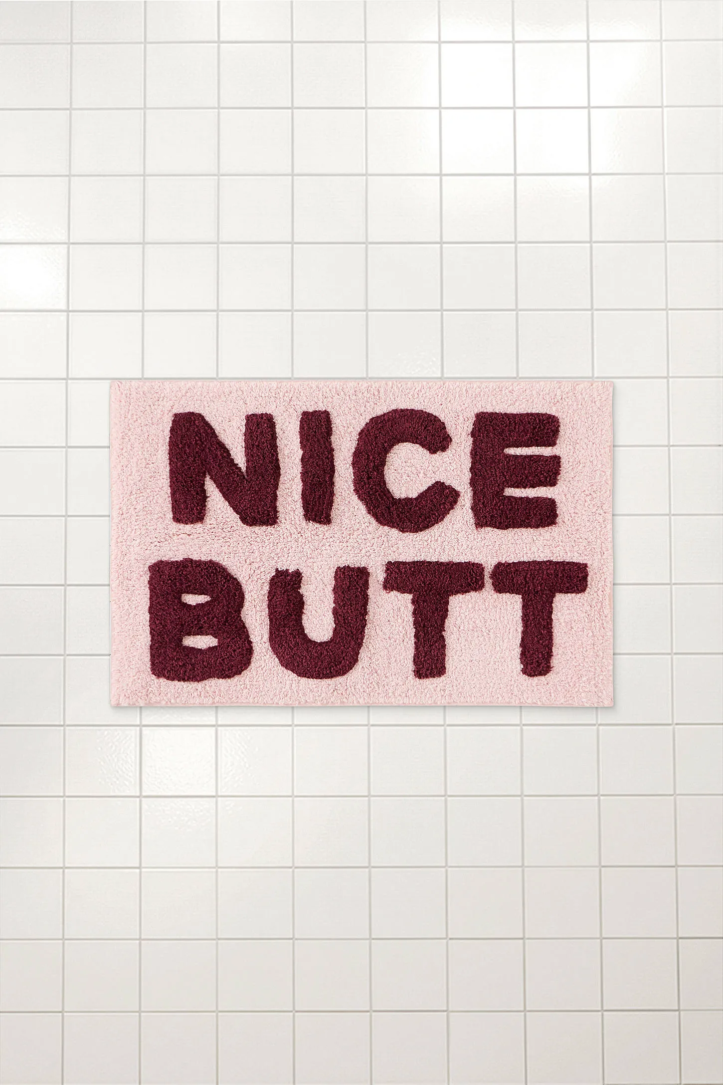 Nice Butt Bath Mat - Berry 2