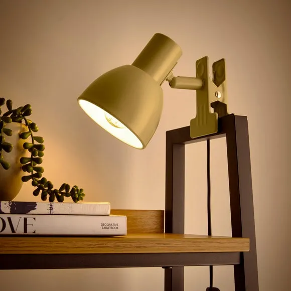 Imi Metal Adjustable Clip-On Task Table Lamp 2
