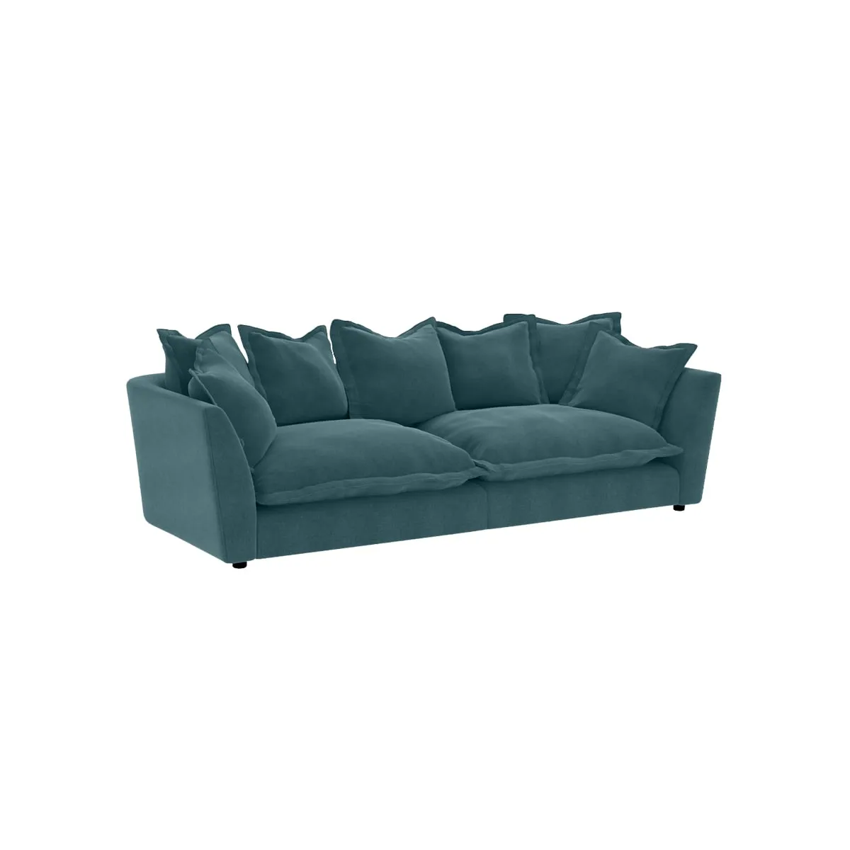 Odyssey Extra Large Split Sofa, Teal Fabric | Barker & Stonehouse 4