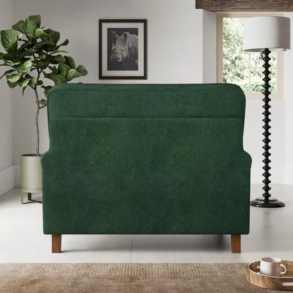 Beatrice II Soft Tonal Chenille Snuggle Chair 2