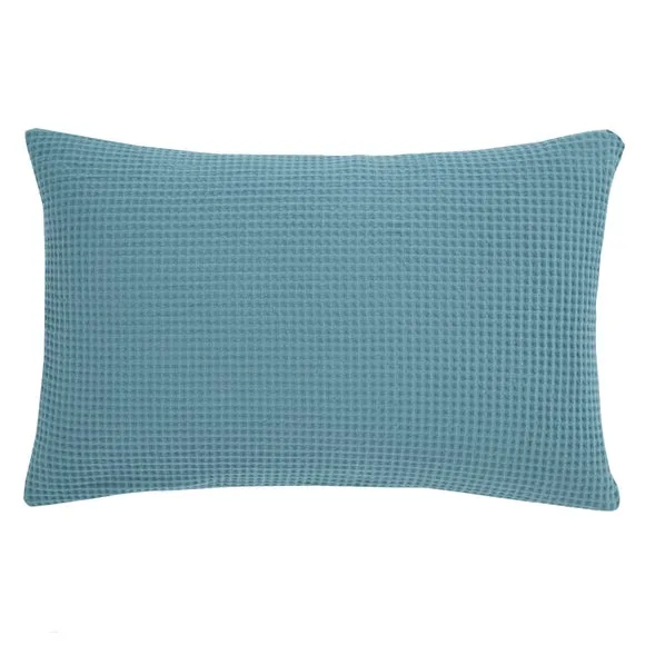 Ashton Cotton Waffle 100% Cotton Standard Pillowcase Pair 2