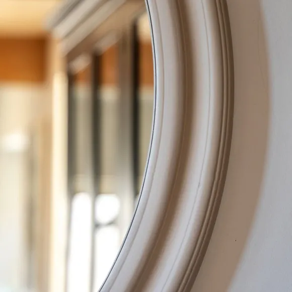 Cedar and Sage Meadow Round Wall Mirror 3