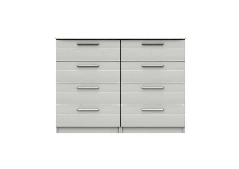 Victoria 8 Drawer Chest - White