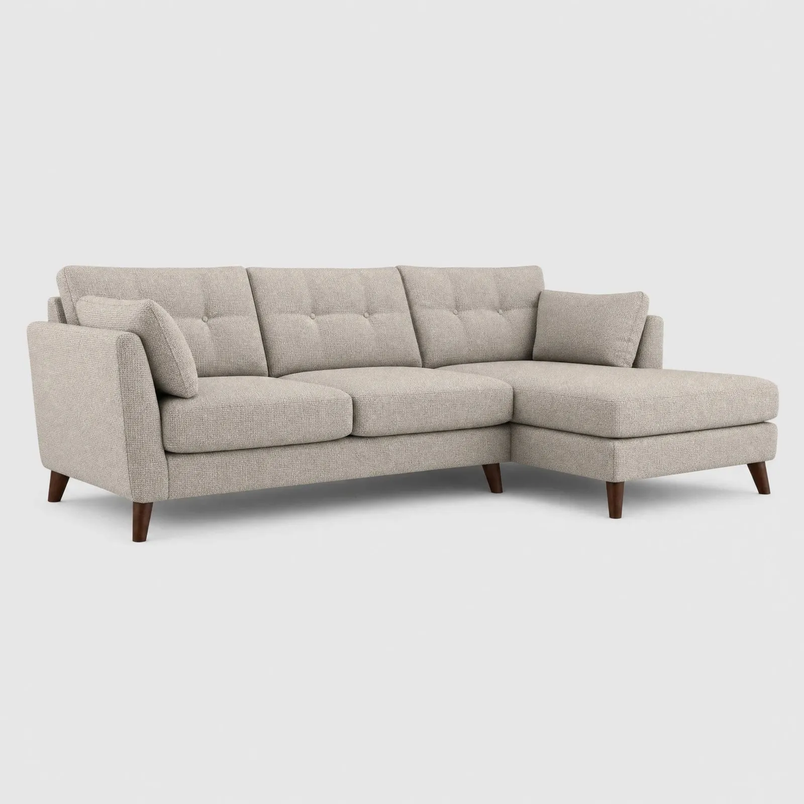 Benton Right Hand Corner Chaise Corner Sofa Fabric | Barker & Stonehouse