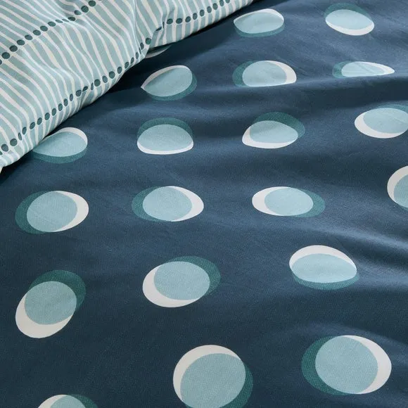 Fusion Polka Spot Polycotton Duvet Cover & Pillowcase Set 3