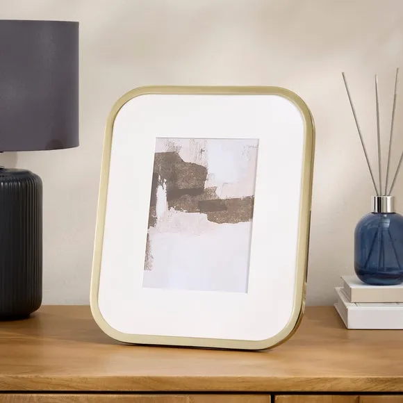 Bellamy Cast Metal Curved Corner Photo Frame 1