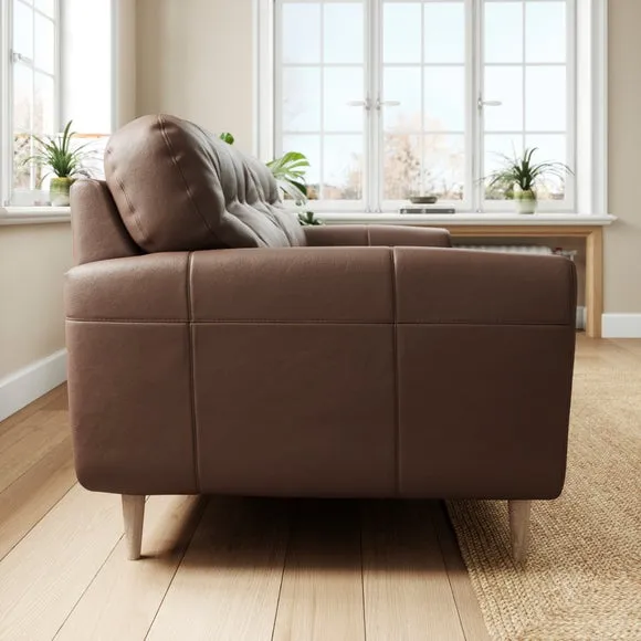 Sven Classic Leather 3 Seater Sofa 2