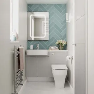 Wickes Hertford Dove Grey Open Display Unit - 300 x 735mm 2