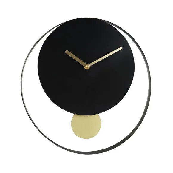 Interval Round Pendulum Wall Clock 2
