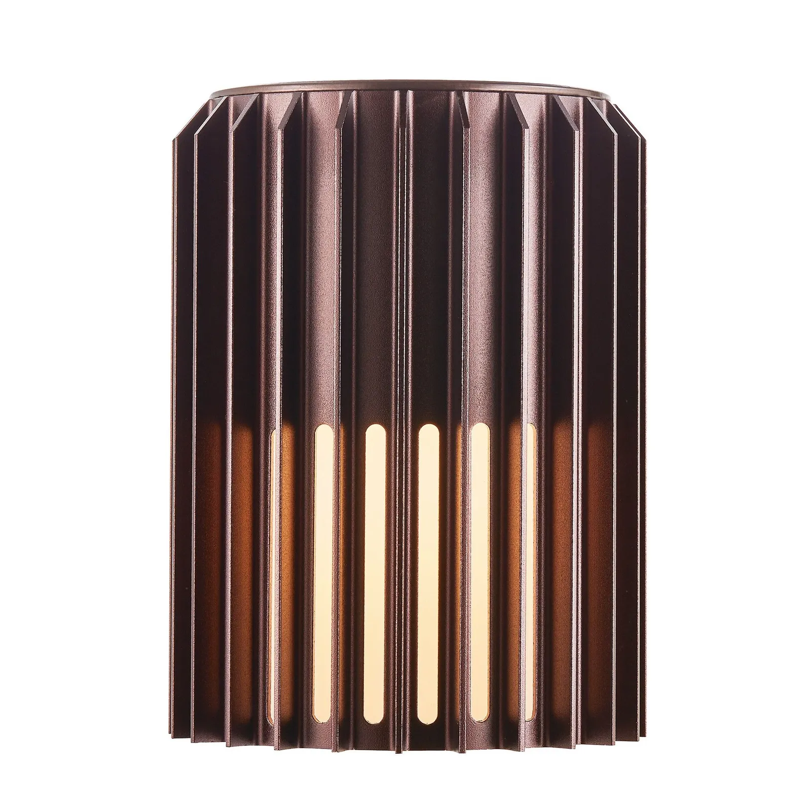 Nordlux Aludra Outdoor Wall Light Brown Metal Garden E27 IP54 Mains 2