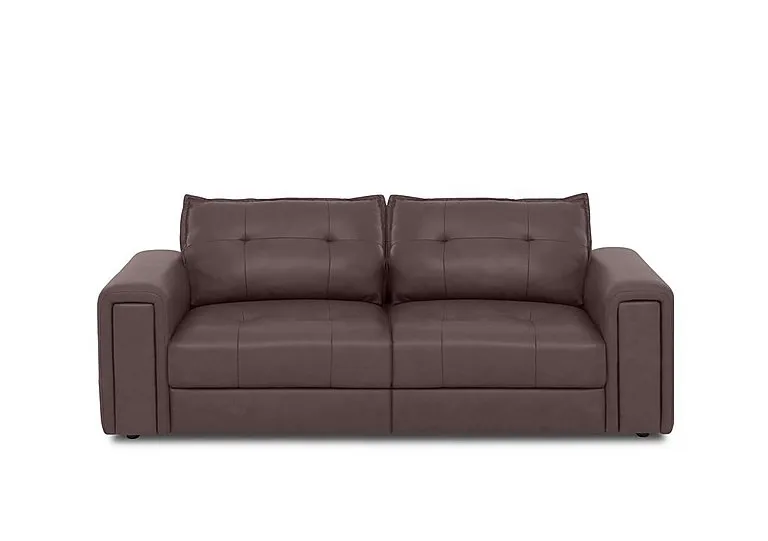 Goliath 3 Seater Leather Sofa