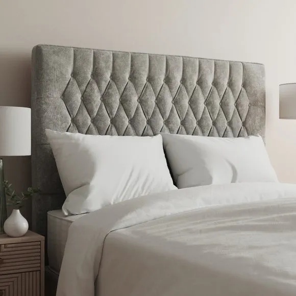 Luxury Chenille Chesterfield Headboard