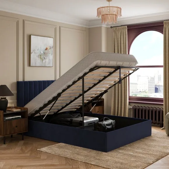Brandon Velvet Ottoman Bed Frame 3